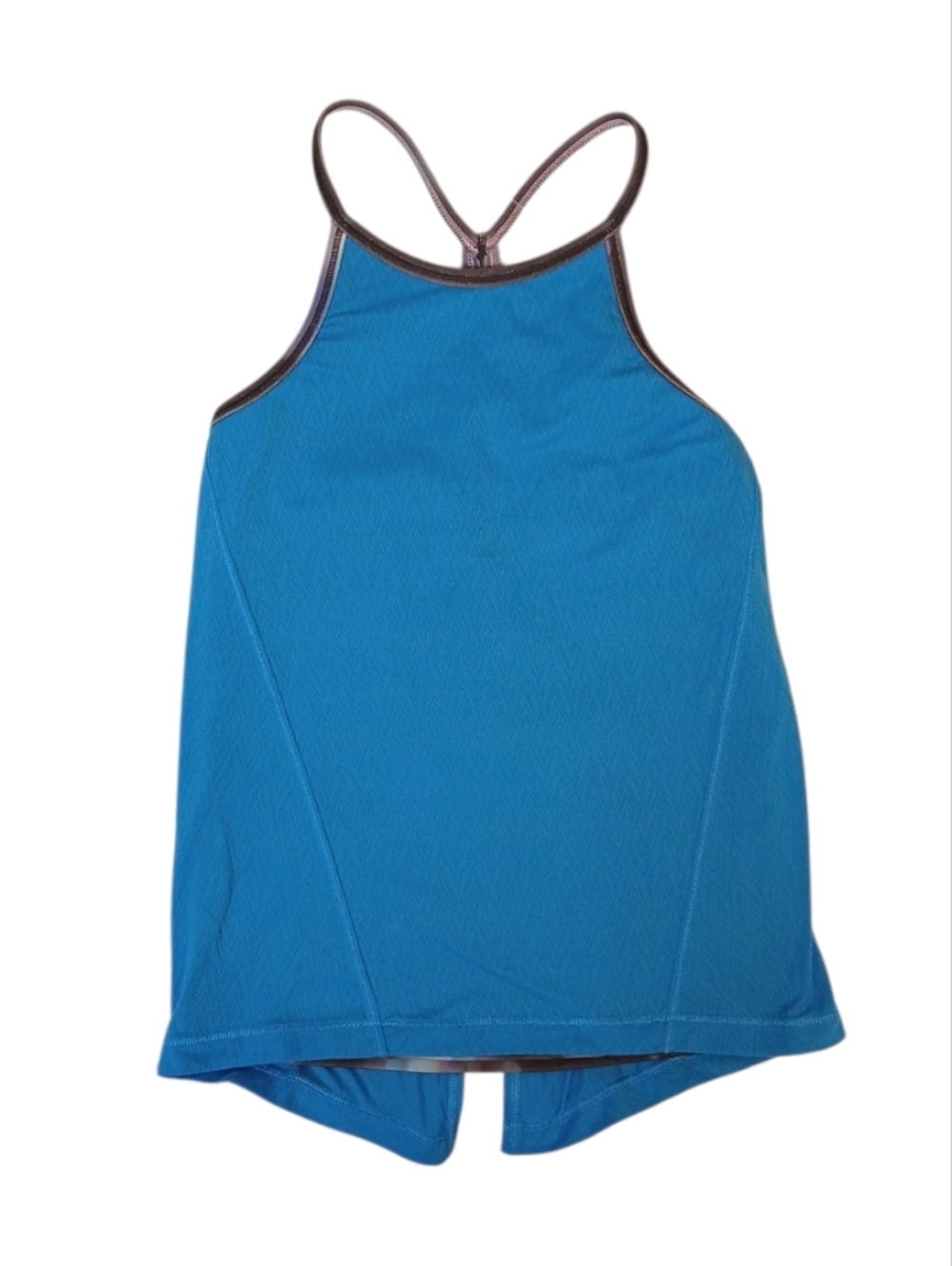 Ivivva Girls Blue/Multicolor Double Dutch Activewear Pullover Tank Top 8
